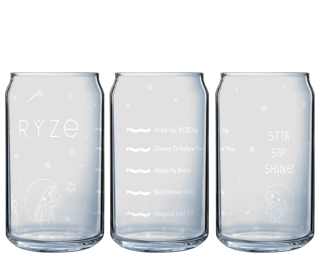 Iced Coffee Glass
